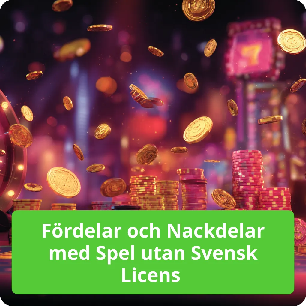 Fördelar och Nackdelar med Spel utan Svensk Licens 