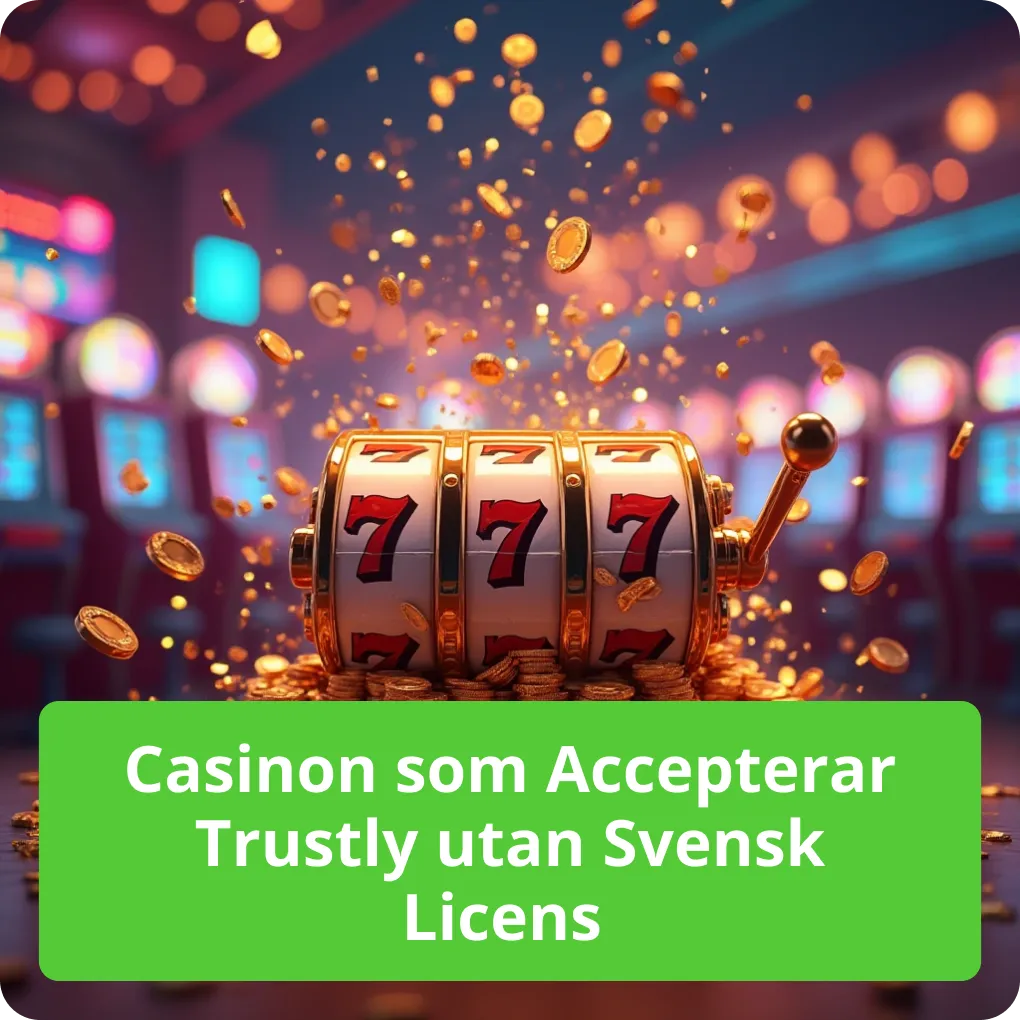 Casinon som Accepterar Trustly utan Svensk Licens 