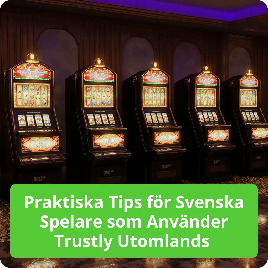 Praktiska Tips för Svenska Spelare som Använder Trustly Utomlands 